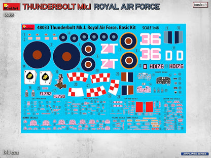 Miniart 1:48 - Thunderbolt Mk.I, Royal Air Force, Basic