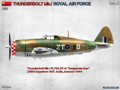 Miniart 1:48 - Thunderbolt Mk.I, Royal Air Force, Basic