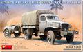 Miniart 1:35 - G7117 Cargo Truck with Water Trailer