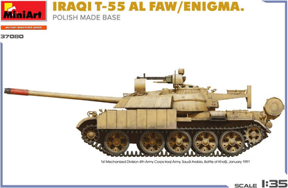 MiniArt - 1/35 Iraqi T-55 Al Faw/enigma. Polish Made Base