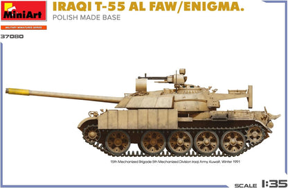 MiniArt - 1/35 Iraqi T-55 Al Faw/enigma. Polish Made Base