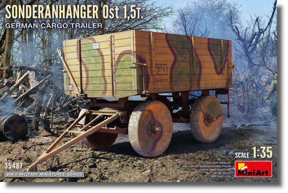 MiniArt - 1/35 Sonderanhanger Ost 1,5t. German Cargo Trailer