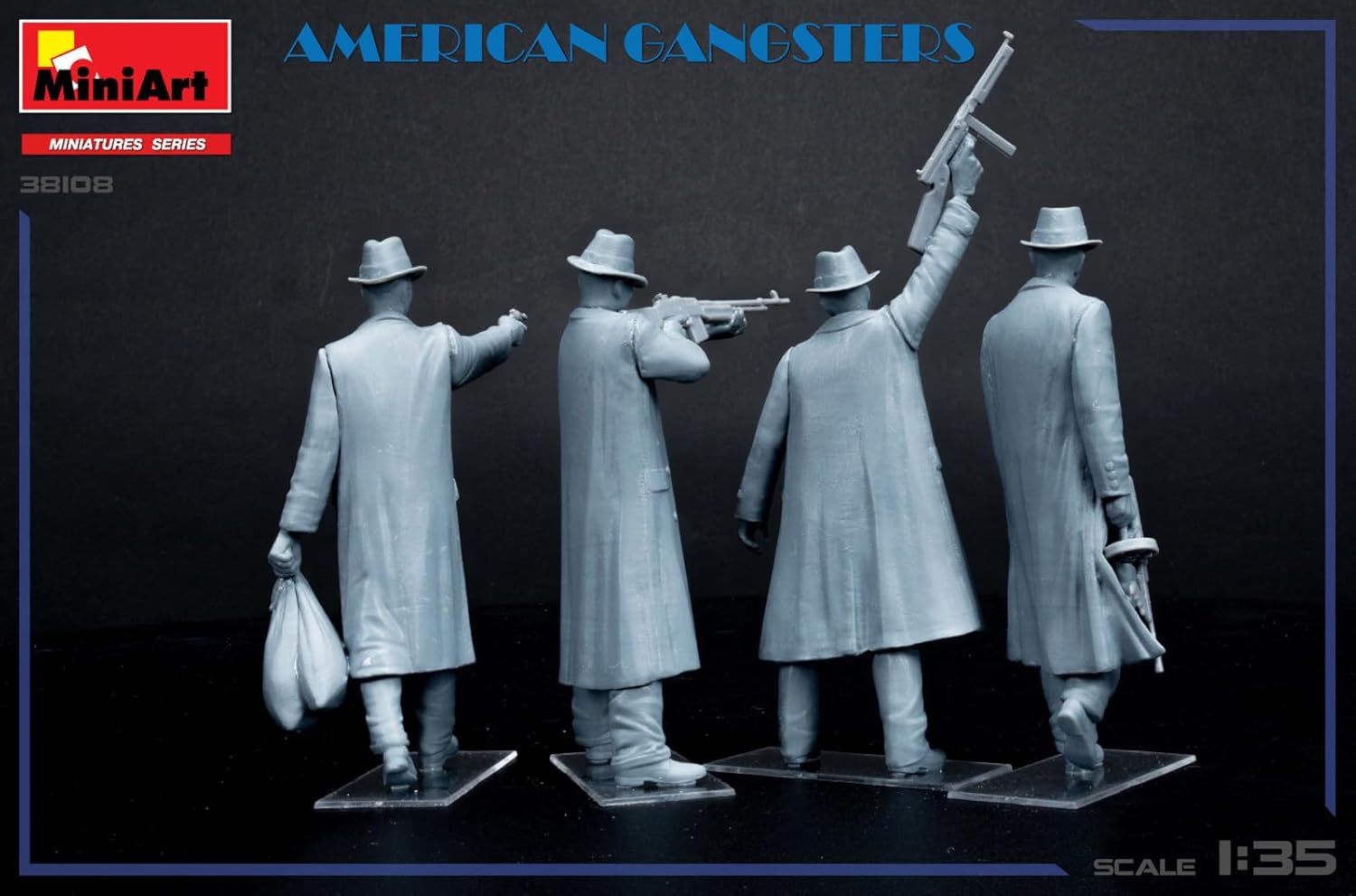 Miniart 1:35 - Amerikaanse gangsters