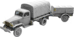 MiniArt - 1/35 G7107 Cargo Truck With Ben Hur Trailer