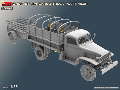 MiniArt - 1/35 G7107 Cargo Truck With Ben Hur Trailer