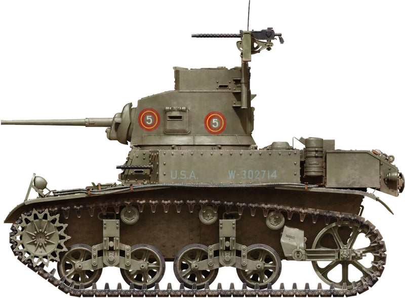 MiniArt - 1/35 M3 Stuart Light Tank. Late Prod.