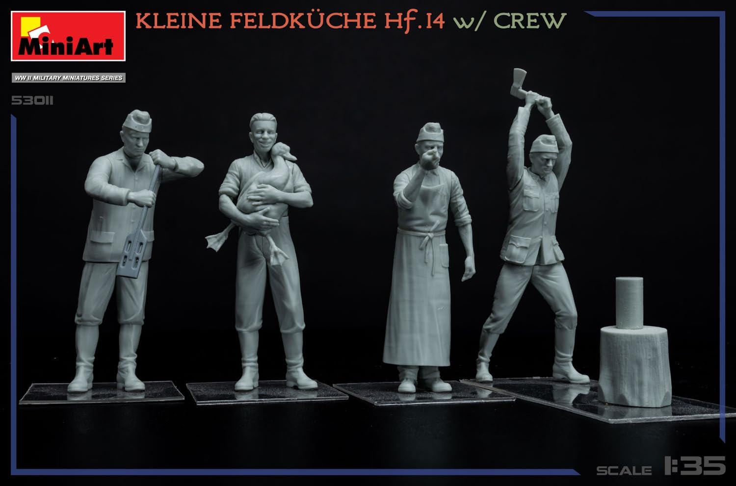 MiniArt - 1/35 Kleine Feldk?che Hf.14 W/crew
