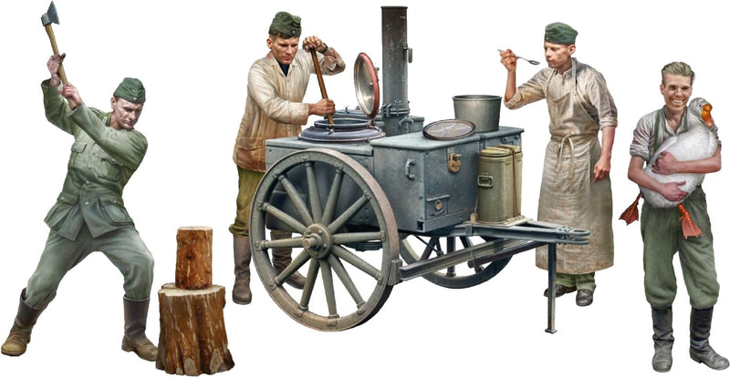 MiniArt - 1/35 Kleine Feldk?che Hf.14 W/crew