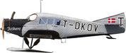 Miniart 1:48 - Junkers F13 w/Winter Ski, Early Prod