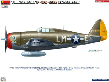 Miniart 1:48 - P-47D-10RE Thunderbolt, Advanced Kit