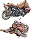 Figuur REST & FIGHTING U.S. SOLDIER WLA MILITAIR MOTORCYCLE /