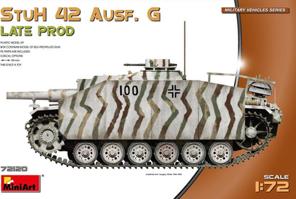 Miniart 1:72 - StuH 42 Ausf. G Late Prod