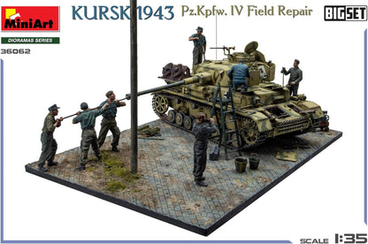 Miniart 1:35 – Koersk 1943 Pz. Kpfw IV Field Repair grote set