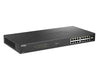 D-Link Dgs 1018P - Switch - Unmanaged - 16 X 10/100/1000 (Poe) + 2 X Combo Gigabit Sfp - Rack-Mountable, Desktop - Poe (