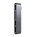 SATECHI Aluminium Type-C USB 3.0 3-in-1 Combo Hub Adaptor - 3 USB 3.0 Ports and Micro/SD Card Readers - for M2/ M1 MacBook Pro/Air, M2/ M1 iPad Pro/Air, Mac Mini, iMac (Space Grey