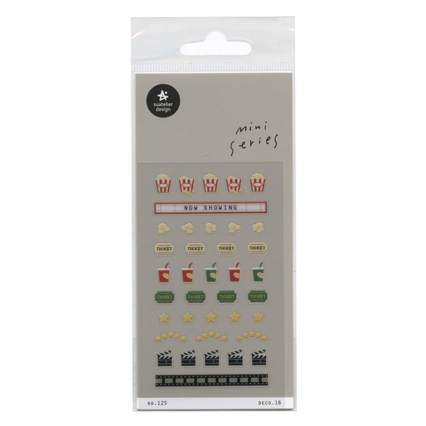 Watterier Mini Sticker Korean Sticker  no.125