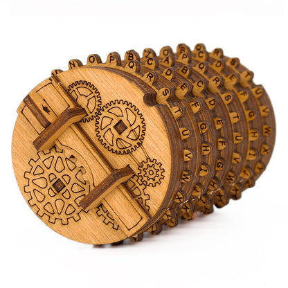 iDventure - Kryptos - Cryptex Wooden Kit Puzzel