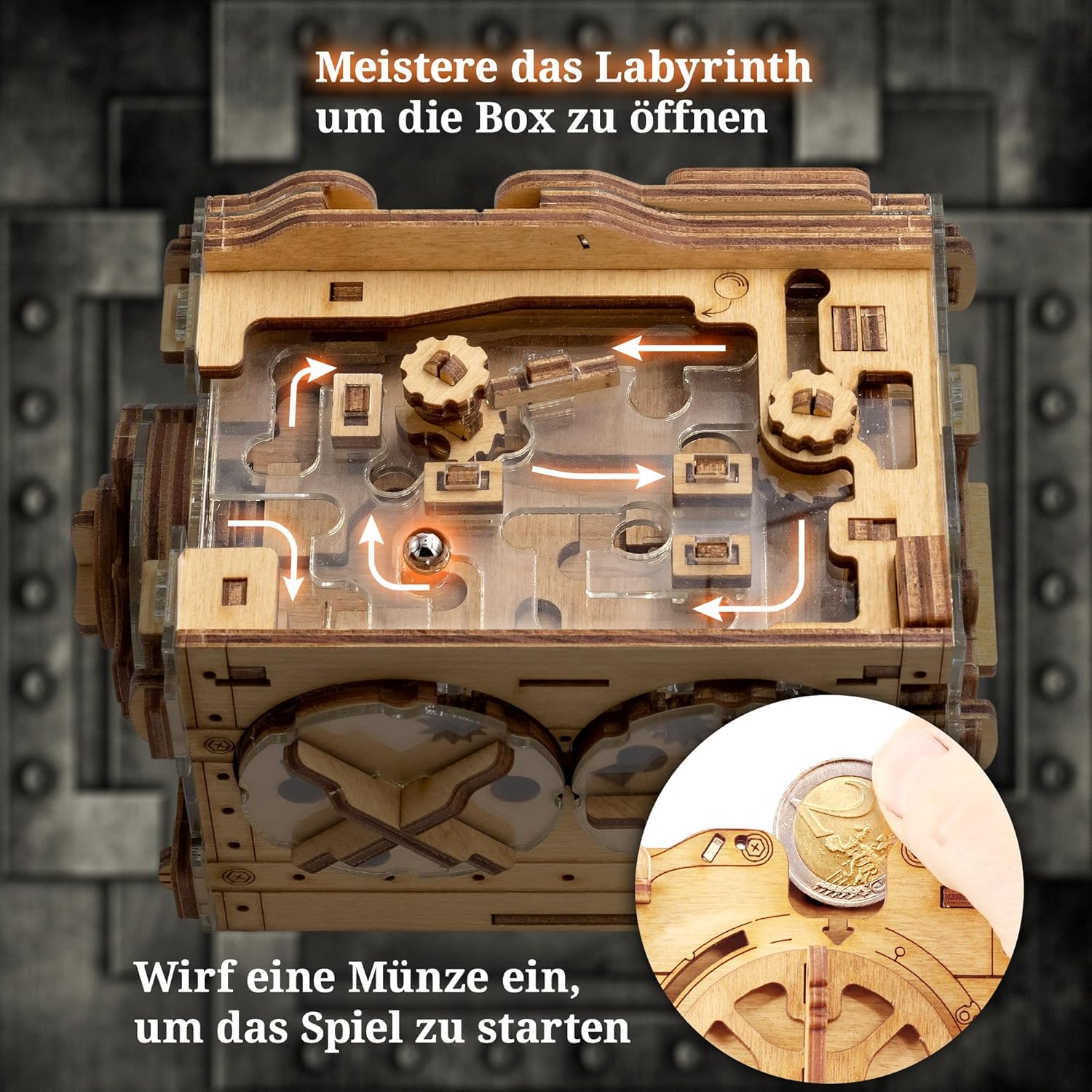 iDventure - A-Maze-Ing Safe - Puzzelbox