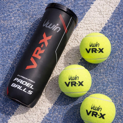 Uwin VR-X Padel Balls (Tube of 3)