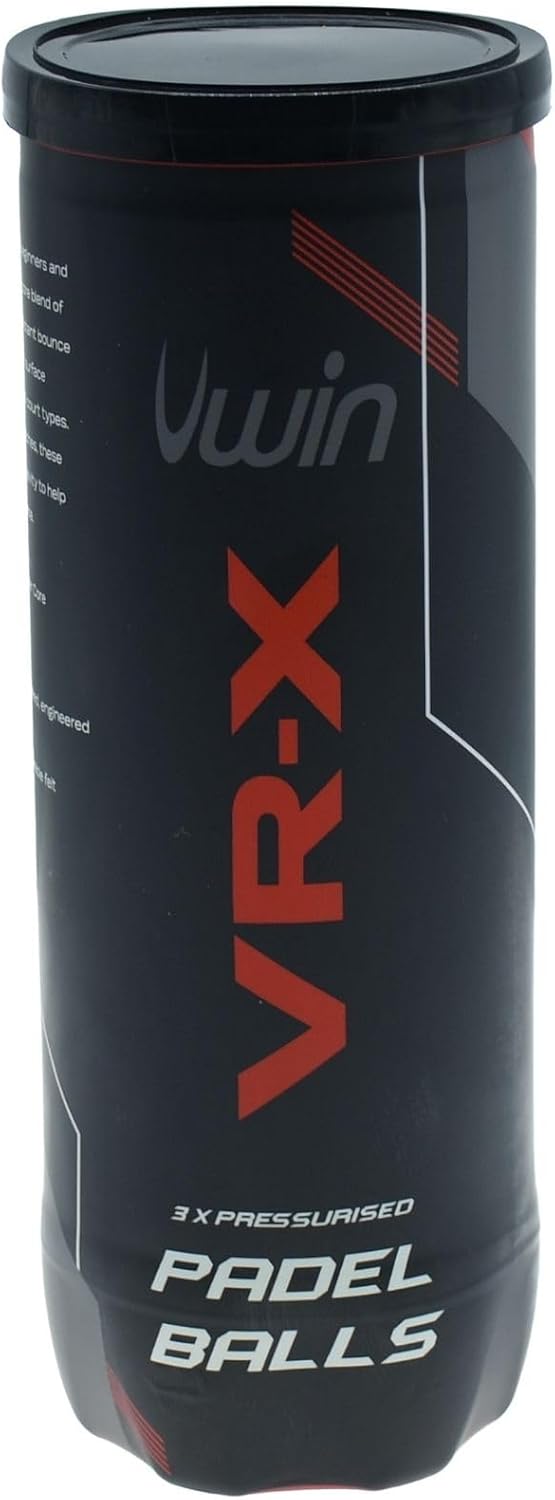 Uwin VR-X Padel Balls (Tube of 3)