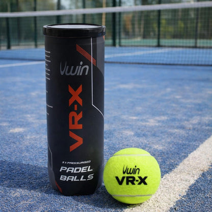 Uwin VR-X Padel Balls (Tube of 3)