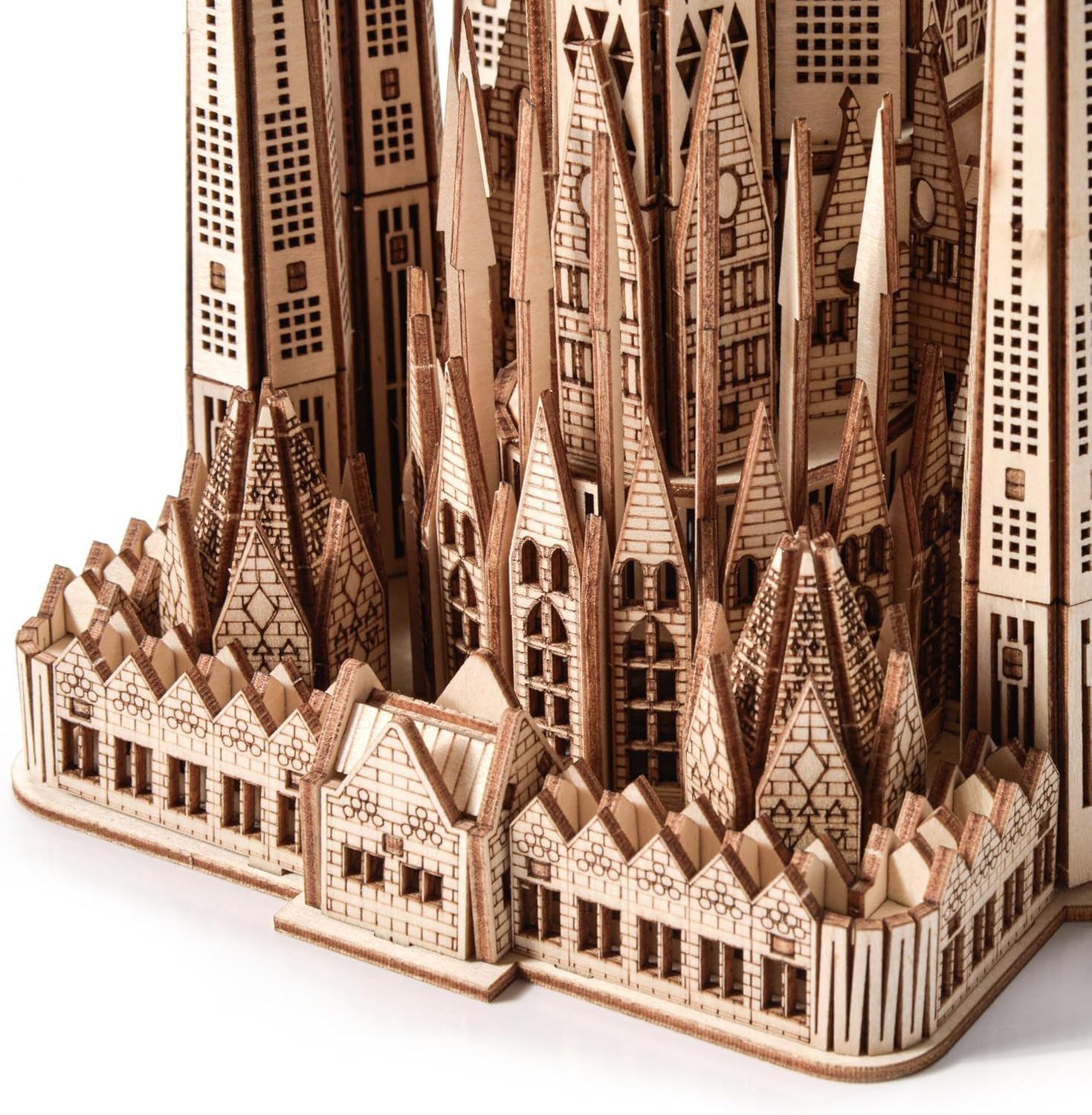 Little Story Holz Puzzle pädagogisch Modell 3D Set Do Self Für Kinder Erwachsene Geschenk… (Sagrada Familia