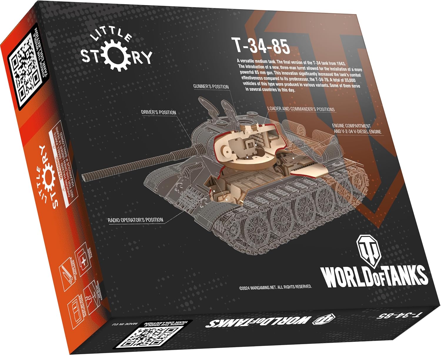 Tank T34 - 85 (Region 2)