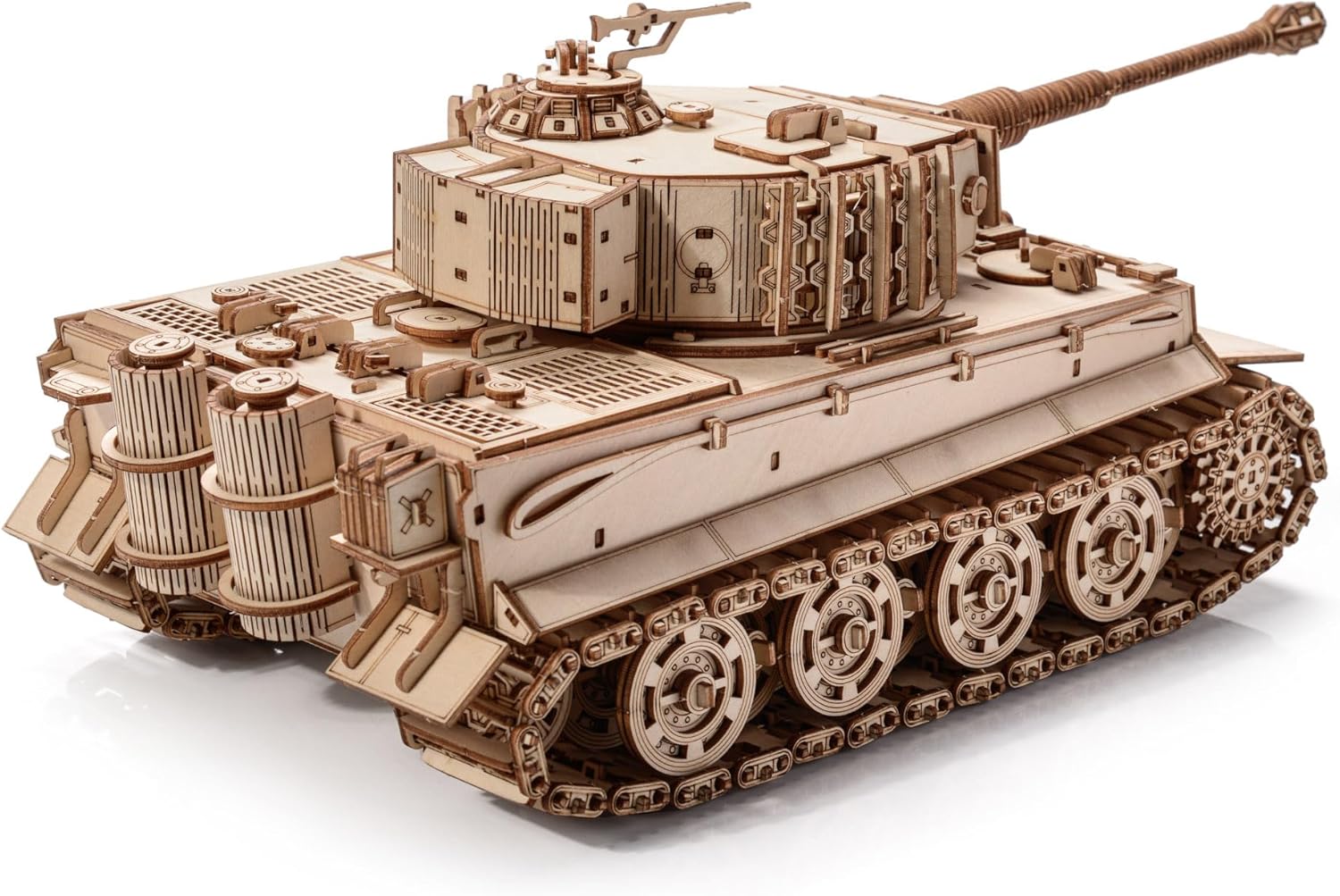 little story World of Tanks Panzer 3D Holzmodell – Panzerkampfwagen Offizielles Lizenzmodell zum Zusammenbauen - DYI Kriegsmaschine Lernspielzeug Bausatz für Kinder Holz Kampfpanzer 3D-Puzzle