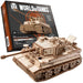little story World of Tanks Panzer 3D Holzmodell – Panzerkampfwagen Offizielles Lizenzmodell zum Zusammenbauen - DYI Kriegsmaschine Lernspielzeug Bausatz für Kinder Holz Kampfpanzer 3D-Puzzle