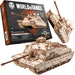 little story World of Tanks Panzer 3D Holzmodell – Panzerkampfwagen Offizielles Lizenzmodell zum Zusammenbauen - DYI Kriegsmaschine Lernspielzeug Bausatz für Kinder Holz Kampfpanzer 3D-Puzzle