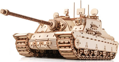 little story World of Tanks Panzer 3D Holzmodell – Panzerkampfwagen Offizielles Lizenzmodell zum Zusammenbauen - DYI Kriegsmaschine Lernspielzeug Bausatz für Kinder Holz Kampfpanzer 3D-Puzzle