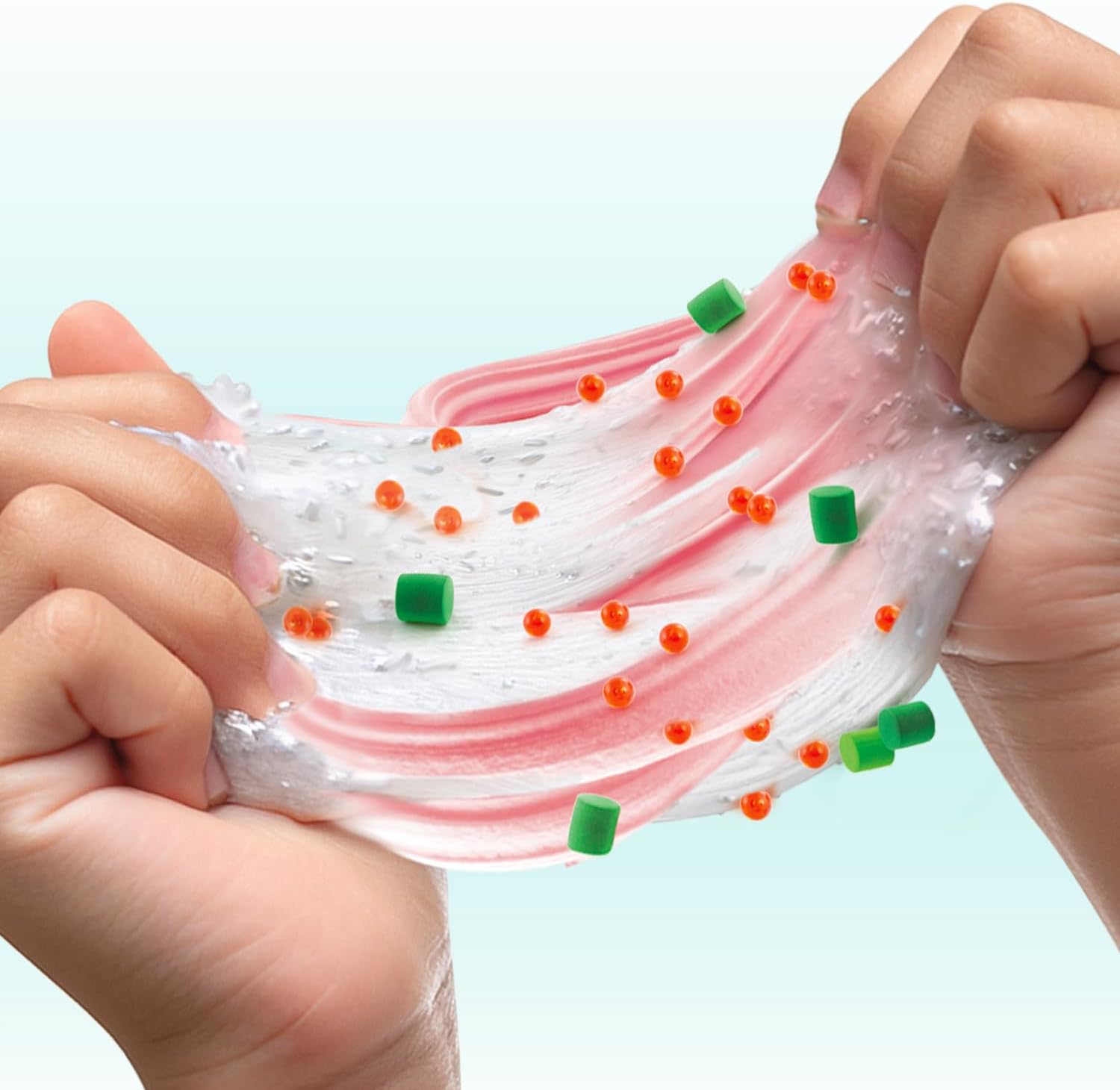 Canal Toys - So Slime Sushi Slime Kit - DIY for Children from 6 Years - 3 Slime Pots for Kneading & Squishen - Mini Chopsticks + Serving Tray - Sprinkles, Decoration & Stickers - Sensory Toy - SSC414