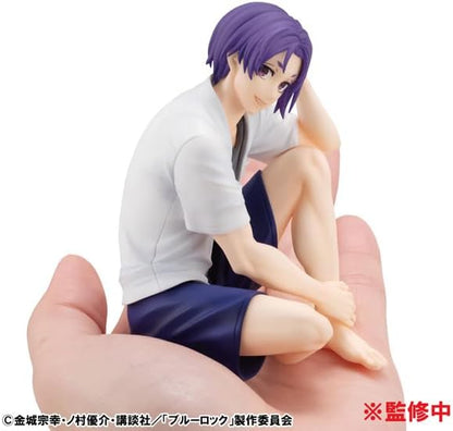 Blue Lock G.E.M. Series Pvc Statue Reo Mikage Palm Size 9 Cm