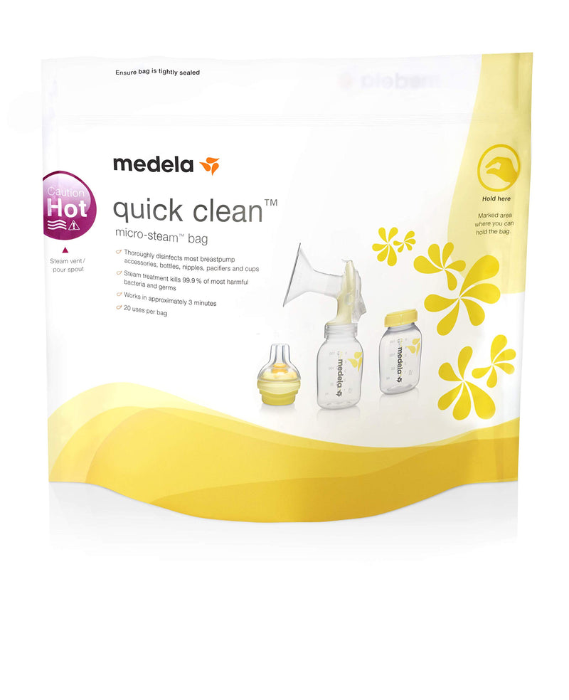 Medela - Quick Clean Microwave Bags - 5 Pcs.