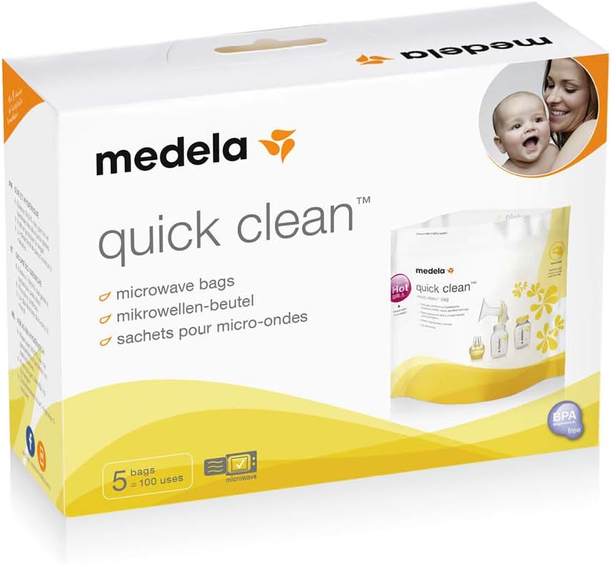 Medela - Quick Clean Microwave Bags - 5 Pcs.
