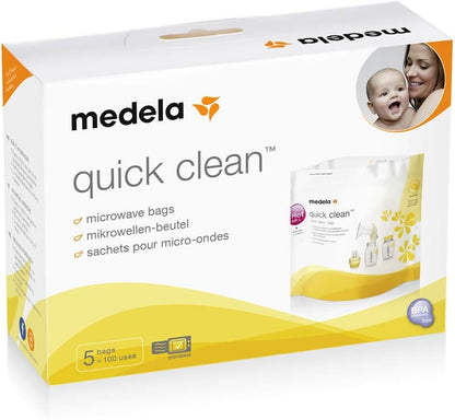 Medela - Quick Clean Microwave Bags - 5 Pcs.