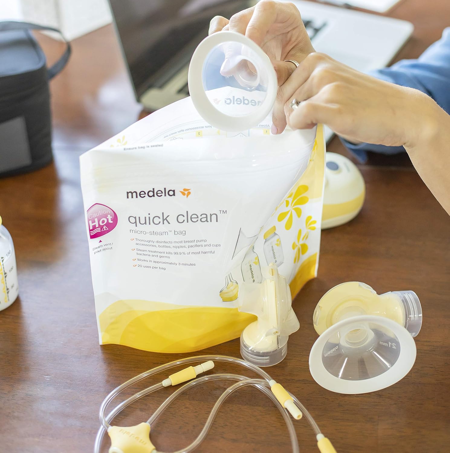 Medela - Quick Clean Microwave Bags - 5 Pcs.