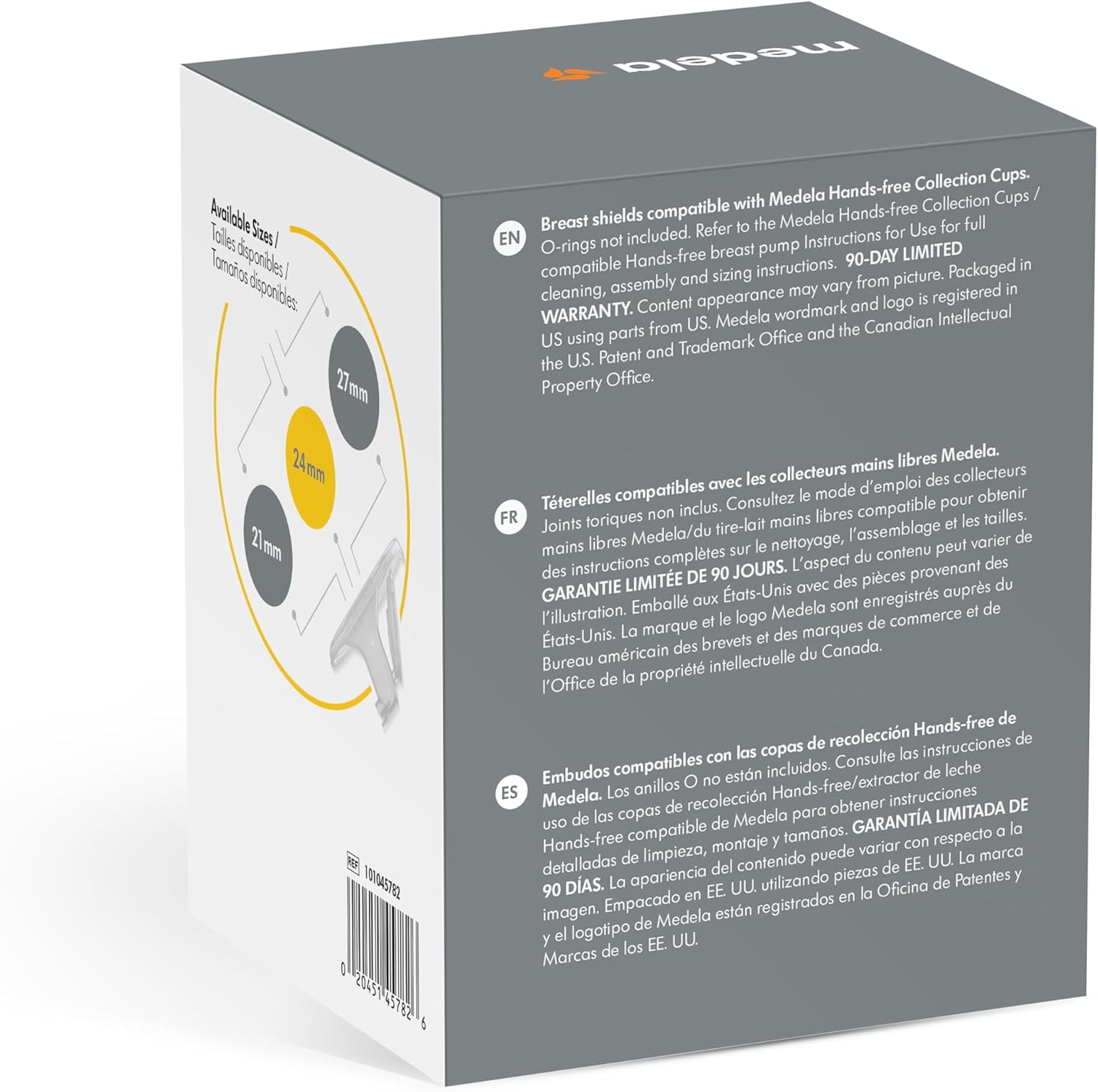 Medela - Hands-Free Breast Shields - 24Mm
