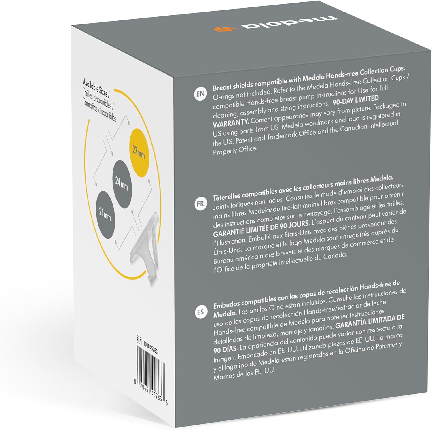 Medela 2 trechters, handsfree trechters, BPA-vrij, accessoires voor Medela handsfree, accessoires voor handsfree melkopopvangbeker, accessoires