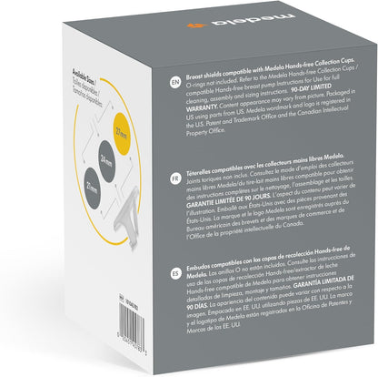Medela 2 trechters, handsfree trechters, BPA-vrij, accessoires voor Medela handsfree, accessoires voor handsfree melkopopvangbeker, accessoires