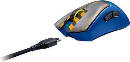 Razer DeathAdder V3 Pro - Fortnite Edition Kabellose Esports Gaming-Maus - Focus Pro 30K DPI optischer Sensor (63g leicht, ergonomische Form, Mausschalter Gen-3, HyperSpeed Wireless) Fortnite
