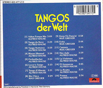 Cd Festival - Tangos der Welt
