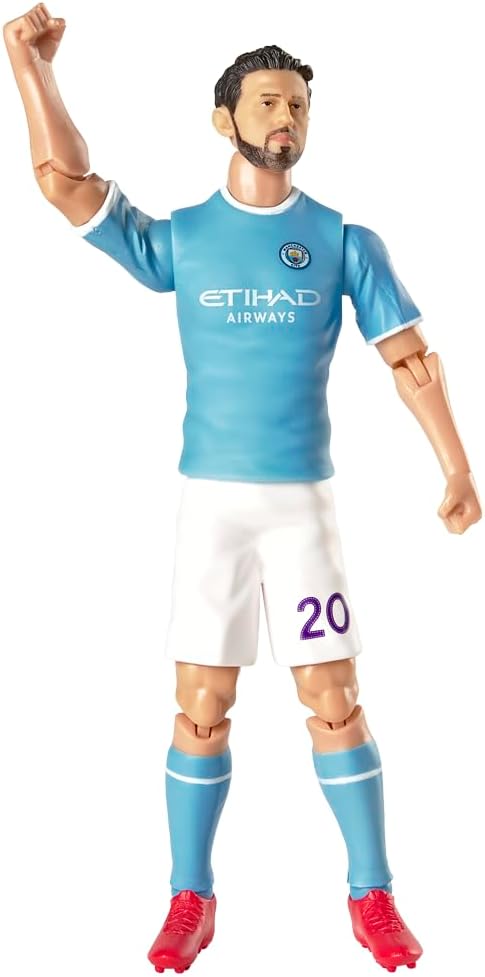 Banbo Toys Manchester City F.C. Bernardo Silva 8" Collectible Soccer Action Figure