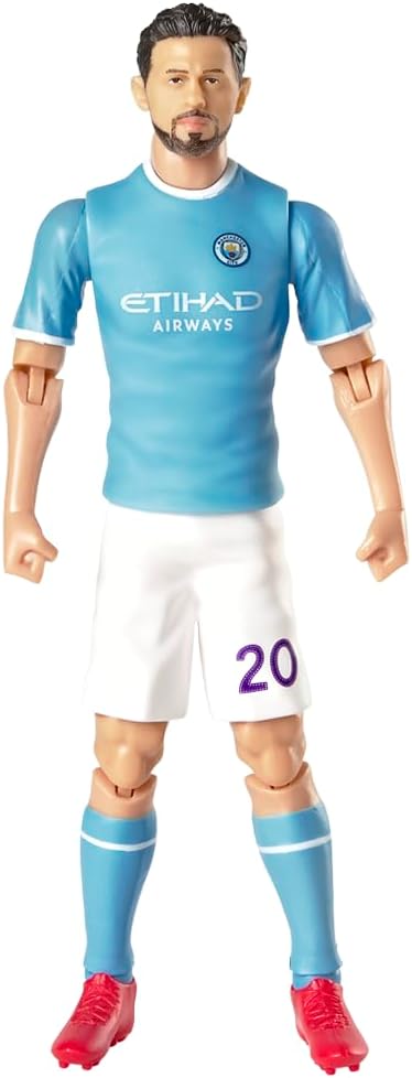 Banbo Toys Manchester City F.C. Bernardo Silva 8" Collectible Soccer Action Figure