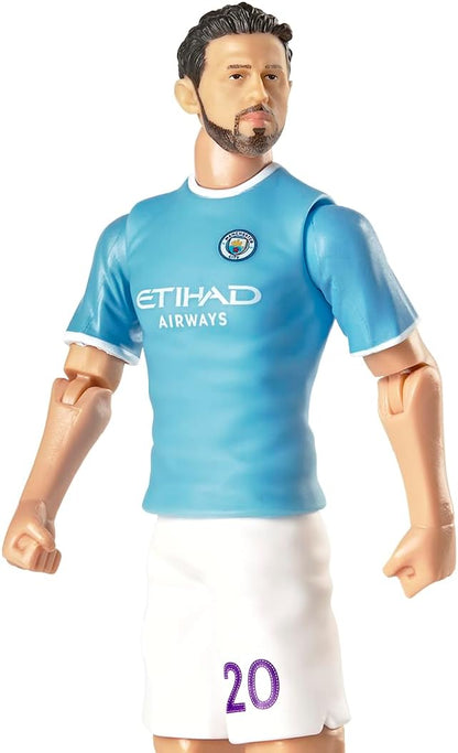 Banbo Toys Manchester City F.C. Bernardo Silva 8" Collectible Soccer Action Figure