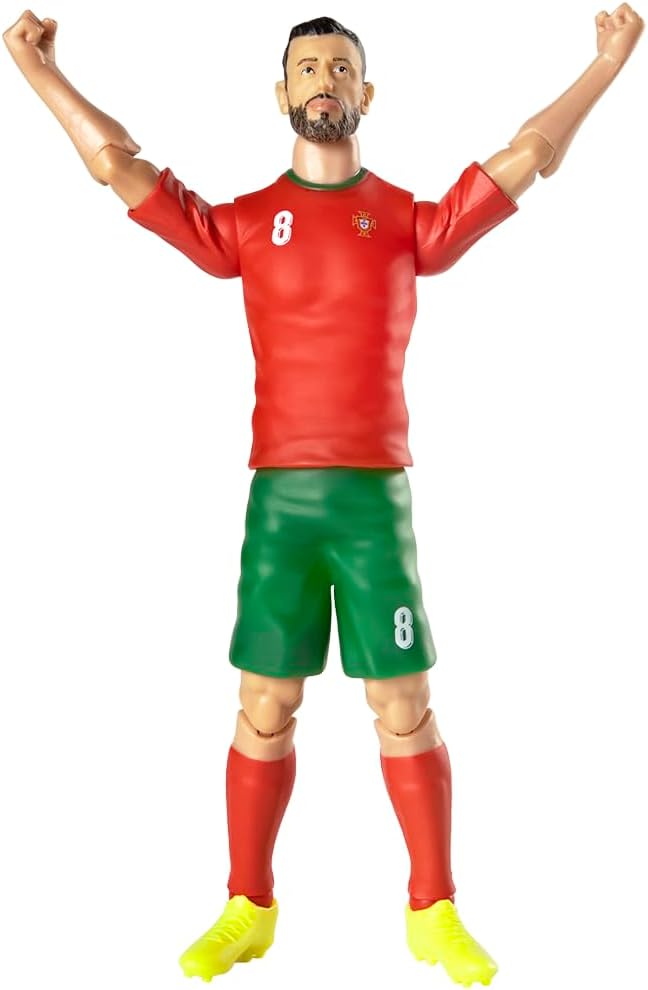 Banbo Toys SOCKERS Manchester City Bruno Fernandez 8" Collectible Soccer Action Figure