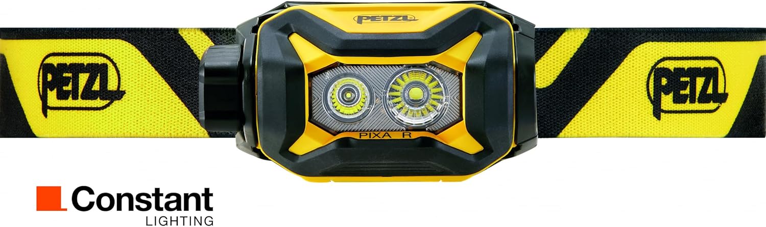 Petzl E120CA00 Headlamp PIXA R black/yellow