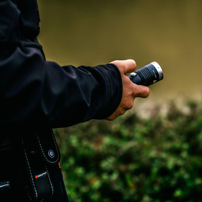 Ledlenser MT14 - Rechargeable LED Torch, Water Resistant (IP54) Super Bright 1000 Lumens, Powerful Searchlight Torch, Dog Walking, Hiking & Camping Equipment, Up to 192 Hours Running Time