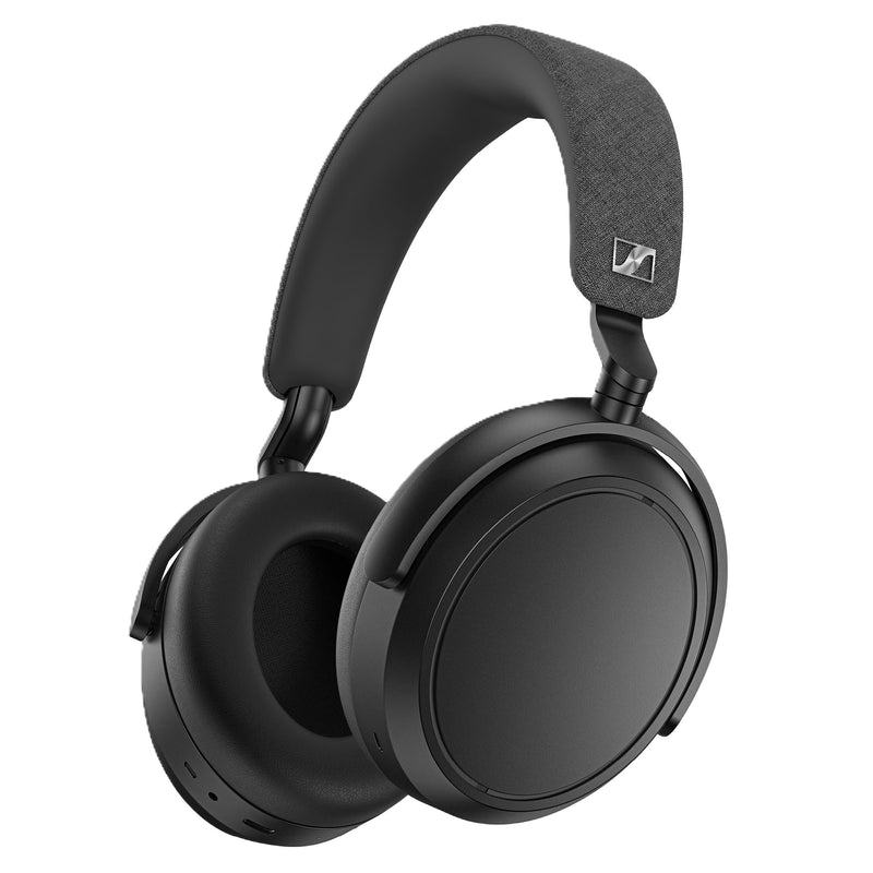 Sennheiser MOMENTUM 4 Wireless Noise Cancelling Headphones - Bluetooth Headset for Crystal-Clear Calls, Adaptive Noise Cancellation, Over Ear Headphones Wireless, Up To 60HR Playtime, Folding, Black