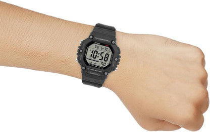 Casio Men's Digital Quartz Watch with Plastic Strap AE-1600H-1AVEF